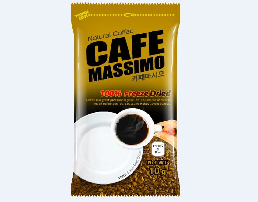 Instant Coffee Mix Cafe Massimo Freeze Dried Coffee